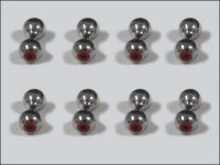 Bug-Eyes 6.4 mm (silver)