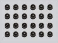 Tungsten Beadhead, Svart